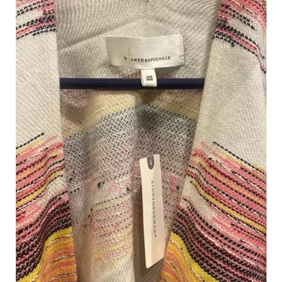NWT Anthropologie Sunrise‎ Embroidered Kimono Woven Cotton OS $108 - Picture 9 of 14